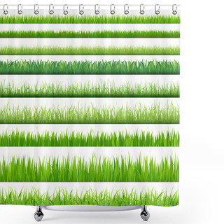 Personality  Big Set Grasses Shower Curtains
