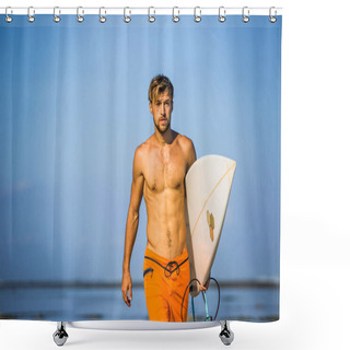 Personality  Sportsman Shower Curtains