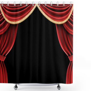 Personality  Open Theater Drapes Or Stage Curtains Shower Curtains