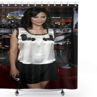 Personality  Actress Catherine Bell Shower Curtains