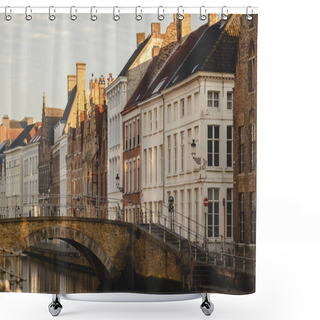 Personality  Old Bridge Shower Curtains
