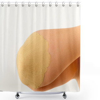 Personality  The Young Naked Is Treated With Healing Earth Shower Curtains