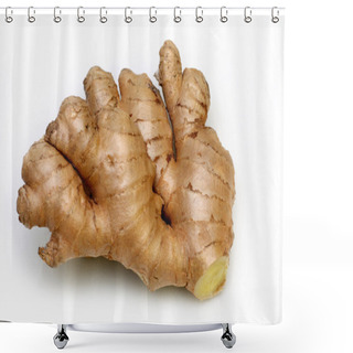 Personality  Rhizome Of Fresh Ginger Shower Curtains