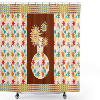 Personality  Patchwork Shower Curtains