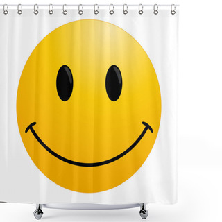 Personality  Smile Shower Curtains