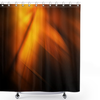 Personality  Abstract Orange Background Shower Curtains