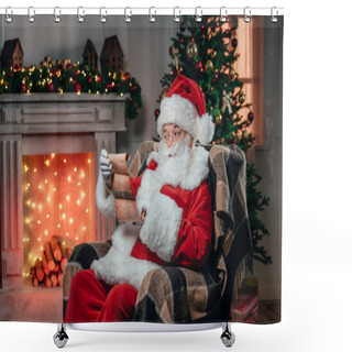 Personality  Santa  Shower Curtains