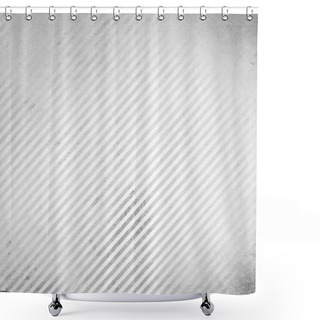 Personality  Gray Dark Stripe Pattern Background Shower Curtains