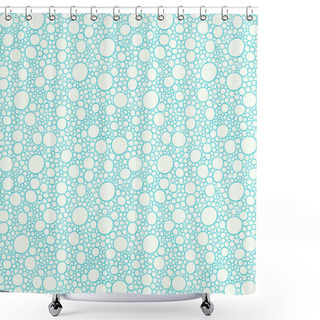Personality  Abstract Circles Pattern Shower Curtains