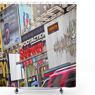 Personality  Midtown Manhattan Shower Curtains