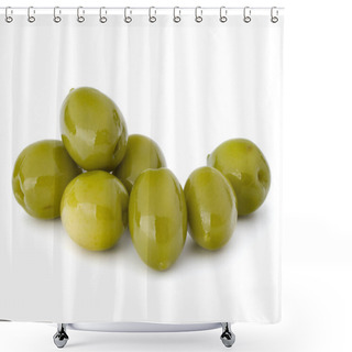 Personality  Green Olives Fruits Shower Curtains
