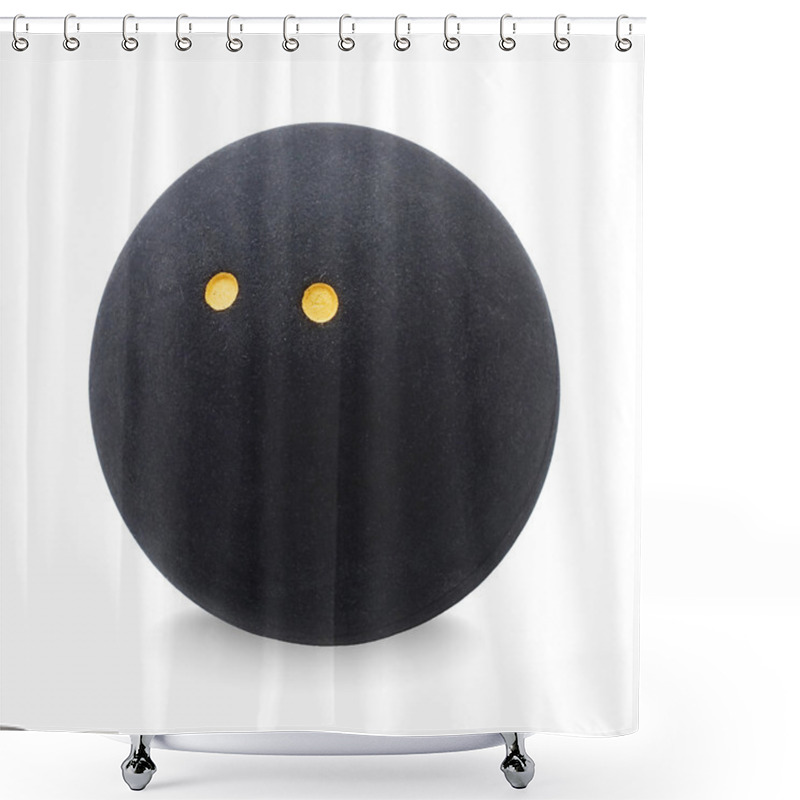 Personality  Squash Ball Shower Curtains