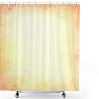 Personality  Old Yellowed Paper Background Shower Curtains