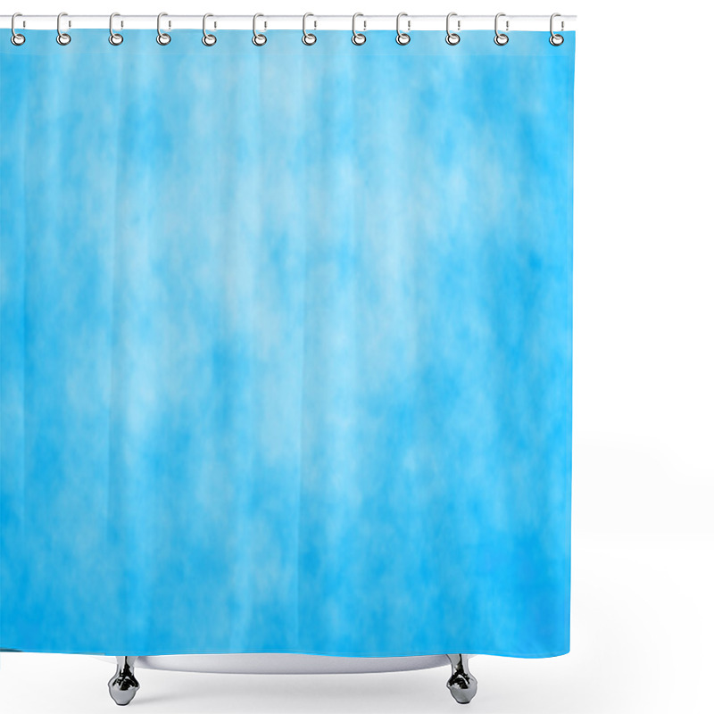 Personality  Light Blue Background shower curtains