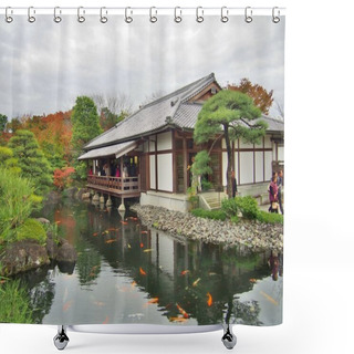 Personality  Koko-en Garden In Himeji, Hyogo Prefecture, Japan. Shower Curtains