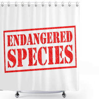 Personality  ENDANGERED SPECIES Shower Curtains