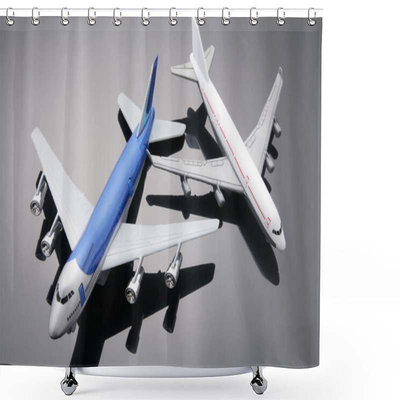 Personality  Toy Planes Shower Curtains