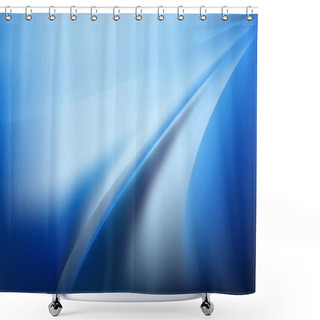 Personality  Blue Sky Colorful Background Vector Illustration Design Shower Curtains