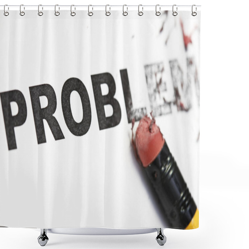 Personality  Erasing problem shower curtains