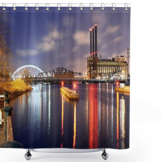 Personality  Providence River Shower Curtains
