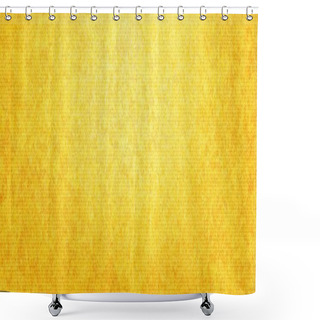 Personality  Yellow Denim Texture For Background Shower Curtains
