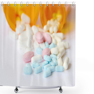 Personality  Medications Horizontal Shower Curtains