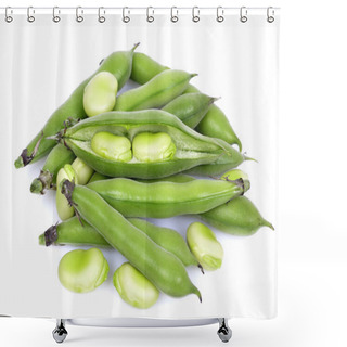 Personality  Broad Beans Shower Curtains