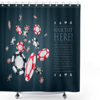 Personality  Casinofly1 Shower Curtains