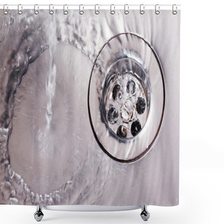 Personality  Steel Sink Shower Curtains