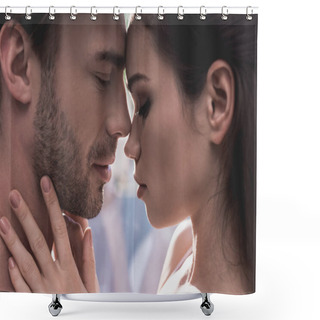 Personality  Sensual Couple Shower Curtains