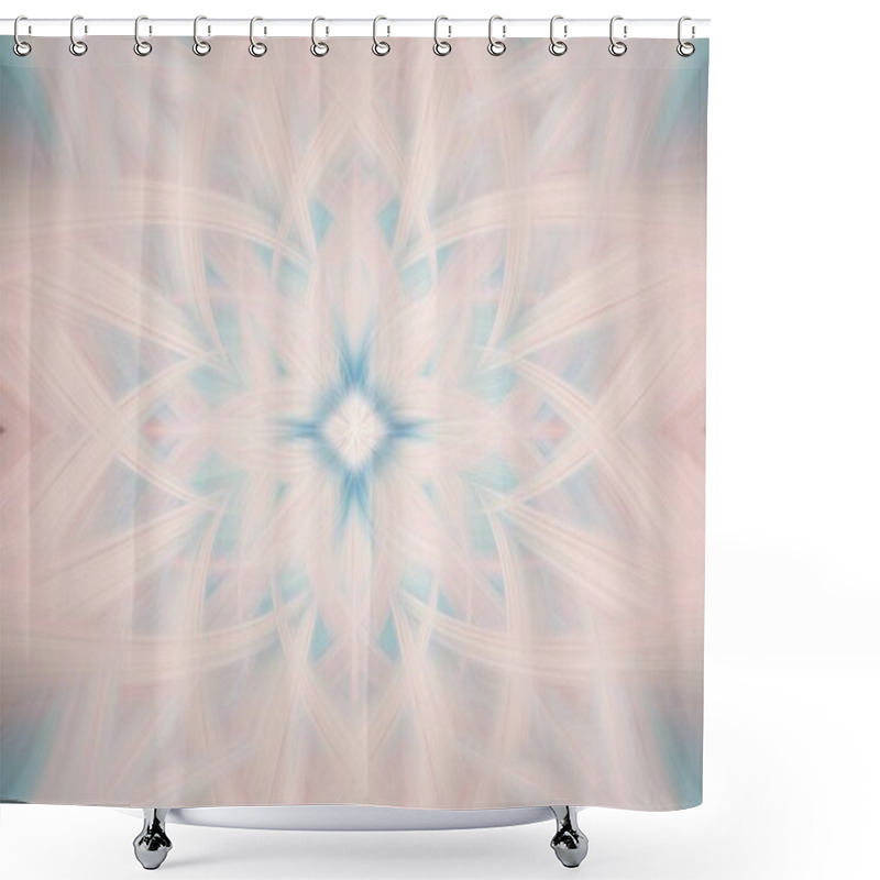Personality  Vintage Geometric Pattern Background Old. Symmetry. Shower Curtains