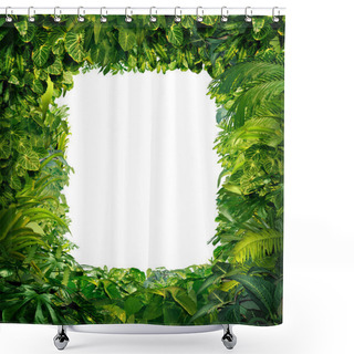 Personality  Jungle Border Shower Curtains