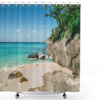 Personality  Coastline Shower Curtains