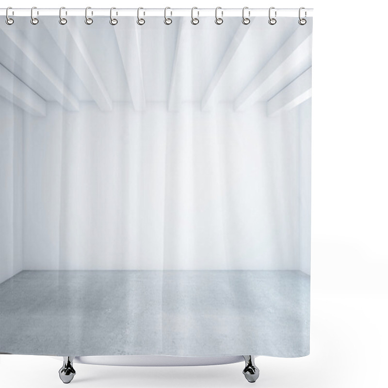 Personality  empty loft room shower curtains