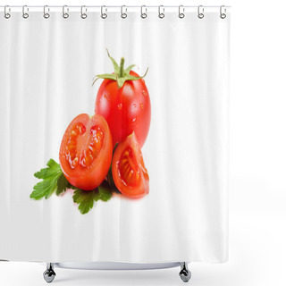 Personality  Tomato Shower Curtains