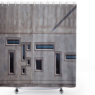 Personality  Concrete Constructivism - Tomdiraba Hall In Tallinn Shower Curtains