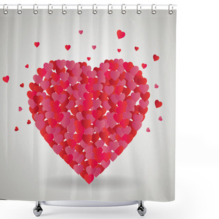 Personality  Romantic Love Design. Shower Curtains