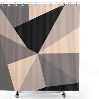Personality  Carpet And Rugs Designs With Distressed Texture And Modern Colors Shower Curtains