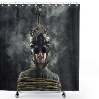 Personality  Mind Control Shower Curtains