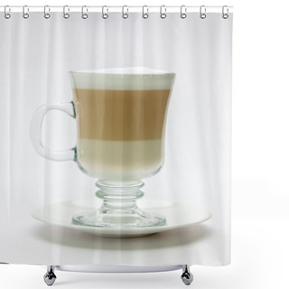 Personality  Hot Frappe Latte Coffee Shower Curtains