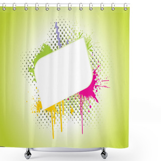 Personality  Abstract Artwork Background Shower Curtains