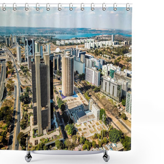 Personality  Brasilia City Aerial View, Brazil Shower Curtains