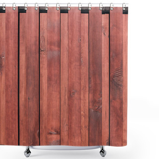 Personality  Wooden Planks Background Shower Curtains