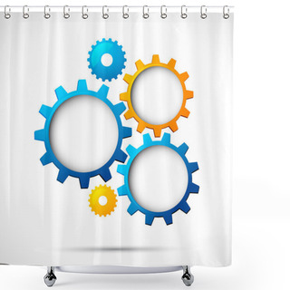 Personality  Abstract Web Design Shower Curtains