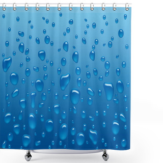 Personality  Droplets Shower Curtains