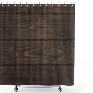 Personality  Brown Wooden Background Shower Curtains