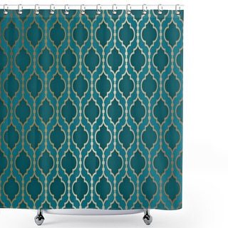 Personality  Arabic Colorful Background Shower Curtains