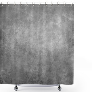 Personality  Abstract Grey Paint Background Shower Curtains