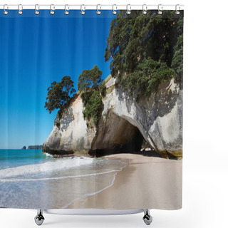 Personality  Cathedral Cove Shower Curtains