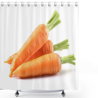 Personality  Fresh Carrots Shower Curtains